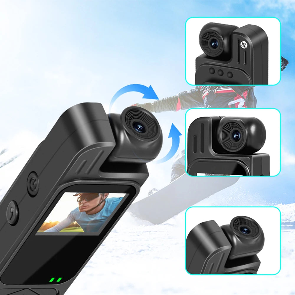 Mini caméra HD 1080P portable caméra sport enregistreur vidéo vision nocturne infrarouge bodycam surveillance et enregistrement terrain