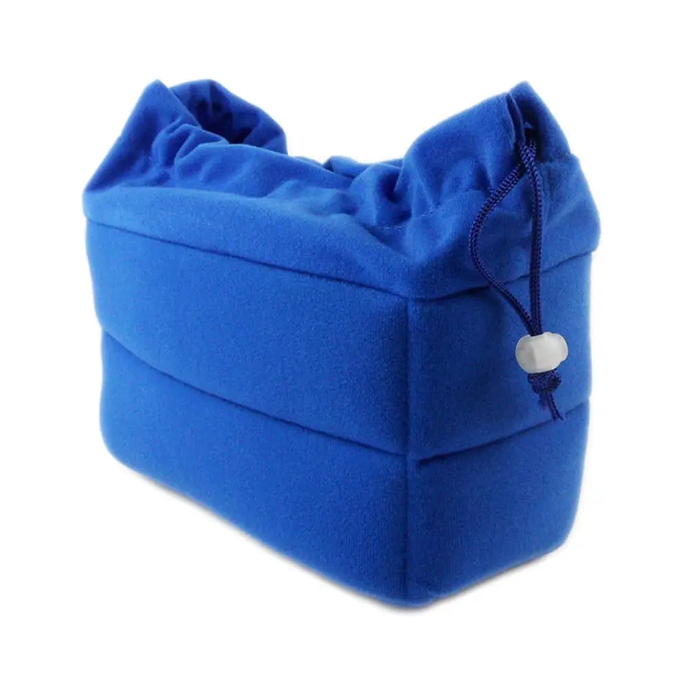 Sac de protection pour caméra et objectif avec compartiments rembourrés en velours anti-choc pour appareils Canon Nikon Sony DSLR