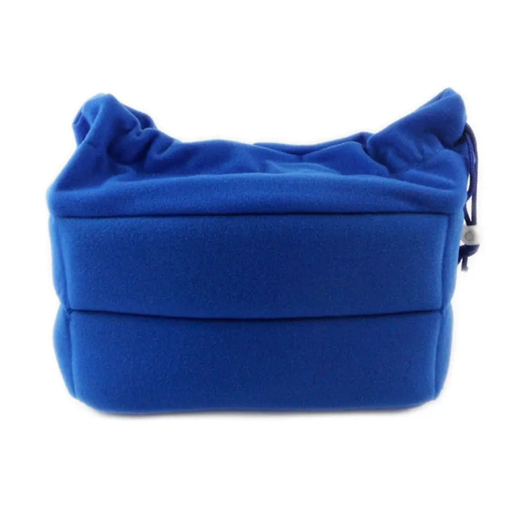 Sac de protection pour caméra et objectif avec compartiments rembourrés en velours anti-choc pour appareils Canon Nikon Sony DSLR