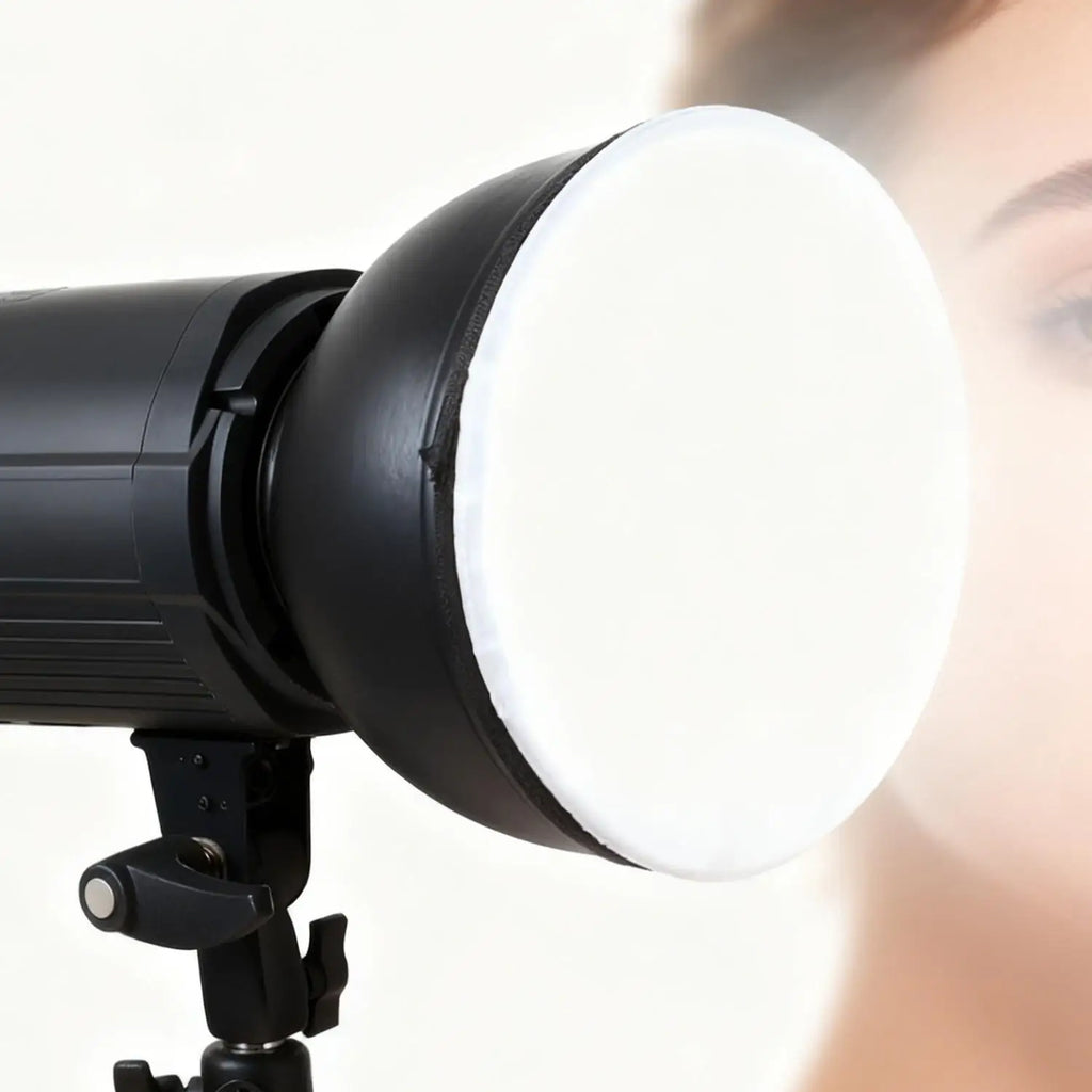 Diffuseur de lumière 7 pouces pour photographie tissu softbox universel pour studio éclairage stroboscopique et tournage vidéo