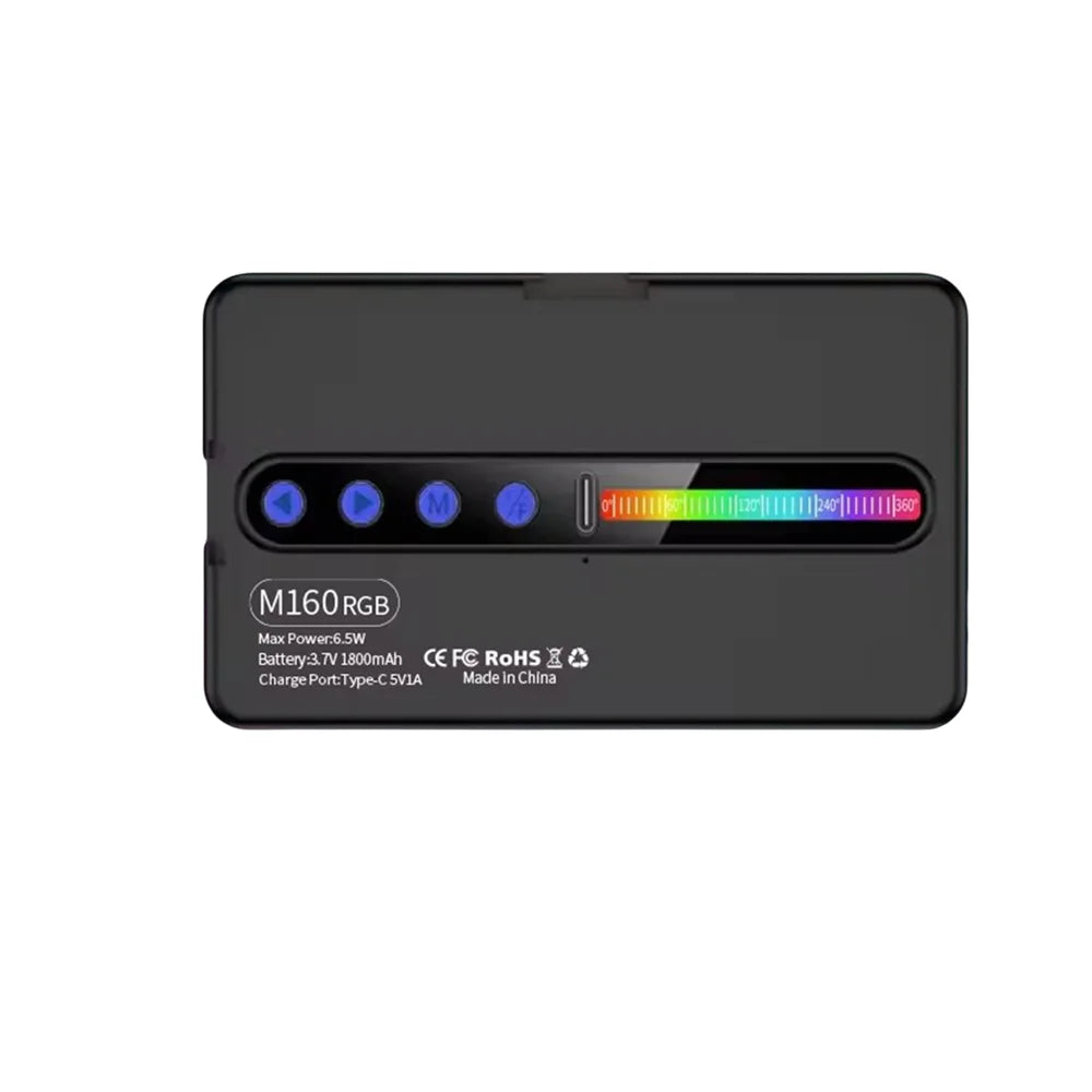 Lampe LED RGB BSLIUFANG portable 2025 pour vidéo et vlog éclairage studio pleine couleur intensité réglable photographie et streaming