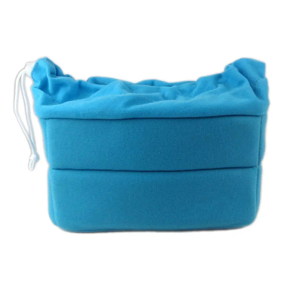 Sac de protection pour caméra et objectif avec compartiments rembourrés en velours anti-choc pour appareils Canon Nikon Sony DSLR