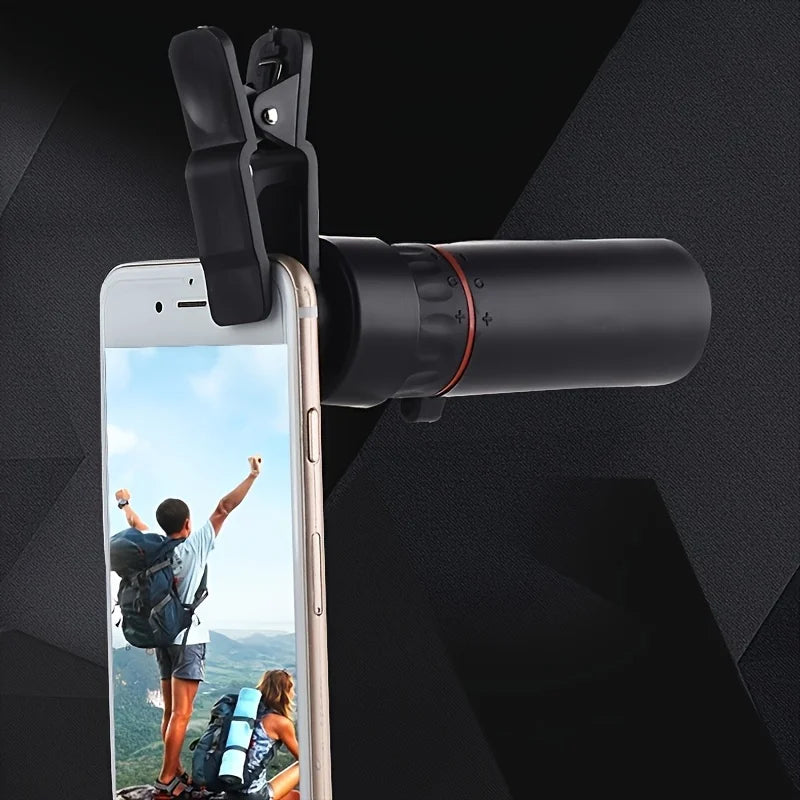 Monoculaire HD 2000x25 portable 2025 compact pour voyage randonnée pêche camping observation des étoiles concerts et oiseaux