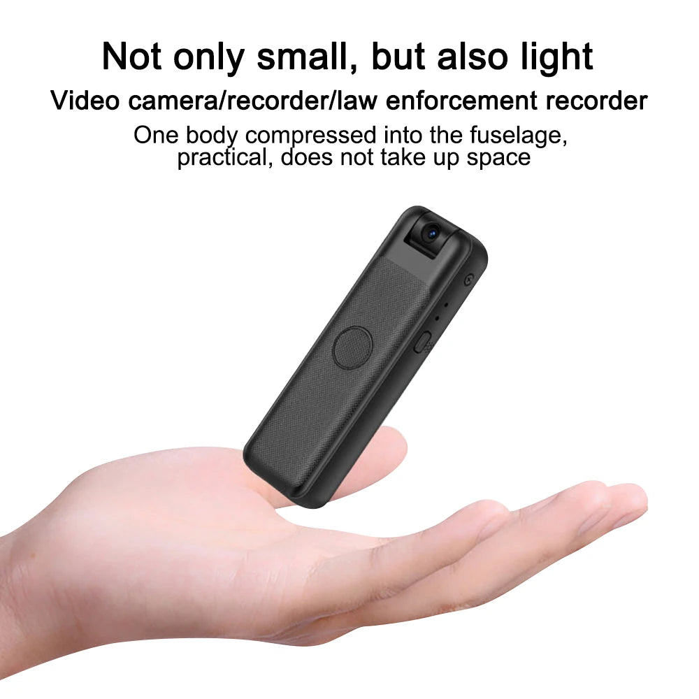 1080P HD Mini Camera Portable Small Digital Video Recorder Surveillance Camcorder Night Vision Video Police BodyCam Infrared