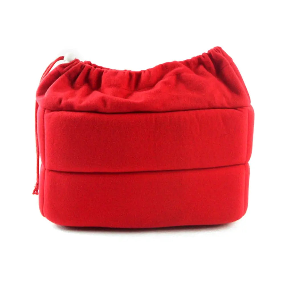 Sac de protection pour caméra et objectif avec compartiments rembourrés en velours anti-choc pour appareils Canon Nikon Sony DSLR