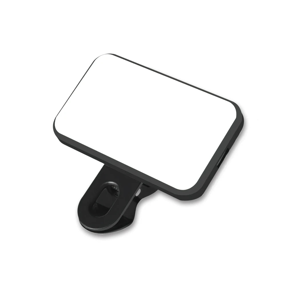 Mini lumière LED rechargeable pour selfie 3 modes de couleur luminosité réglable clip pour téléphone et ordinateur photographie et vidéo
