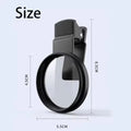 Filtre polarisant circulaire CPL 52 mm universel à clip pour smartphone et caméra compatible iPhone 17 16 15 14 photographie professionnelle